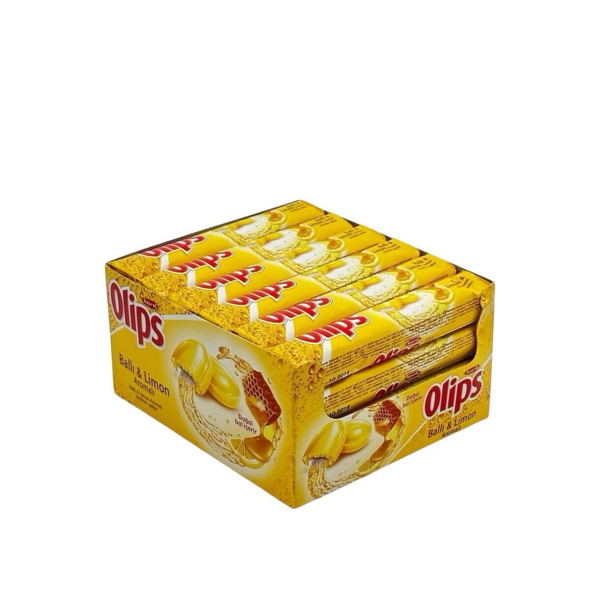 Olips (Kent) Ballı Limon Aromalı Bonbon Şeker AOB4336 (N) - 1