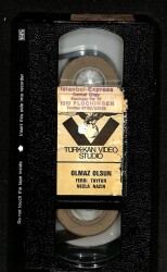 Olmaz Olsun - Ferdi Tayfur Necla Nazır (Alman Baskı) VHS Film (İkinci El) DVD1234 - 3