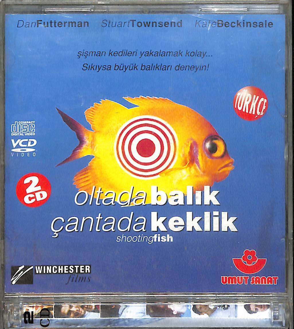 Oltada Balık Çantada Keklik – Shooting Fish (1997) VCD Film (İkinci El) VCD27843 - 1