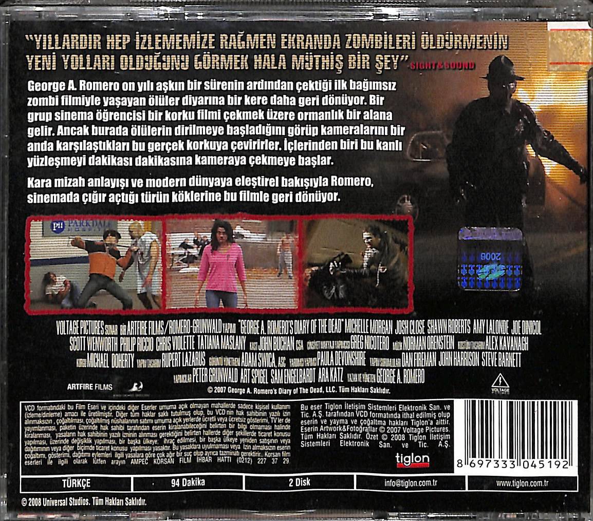 Ölülerin Günlüğü VCD Film (10/7.5) VCD26062 - 2