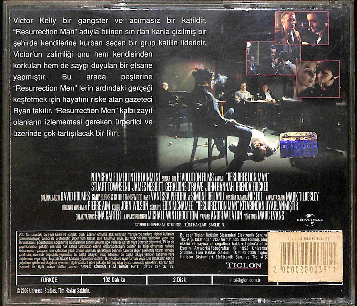 Ölüm Makinesi - Ressurection Man VCD Film VCD27337 - 2