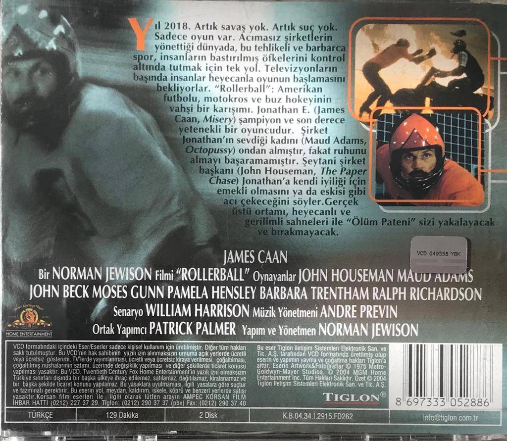 Ölüm Pateni VCD Film VCD5567 - 2