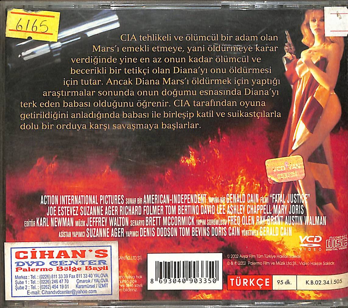 Ölümcül Adalet - Fatal Justice (1994) VCD Film (İkinci El) VCD27505 - 2