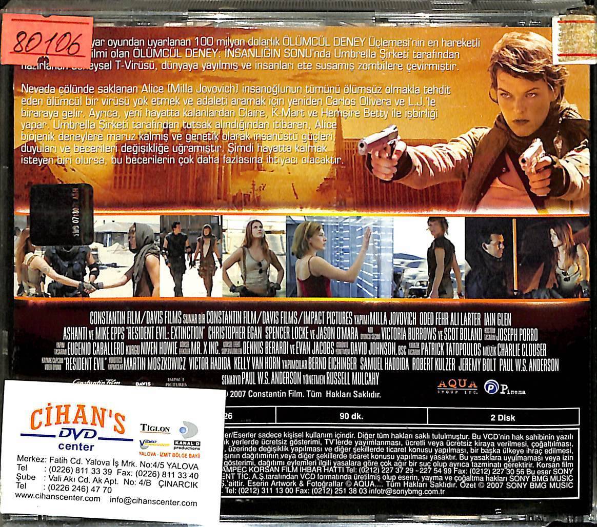 Ölümcül Deney İnsanlığın Sonu VCD Film VCD14033 - 2
