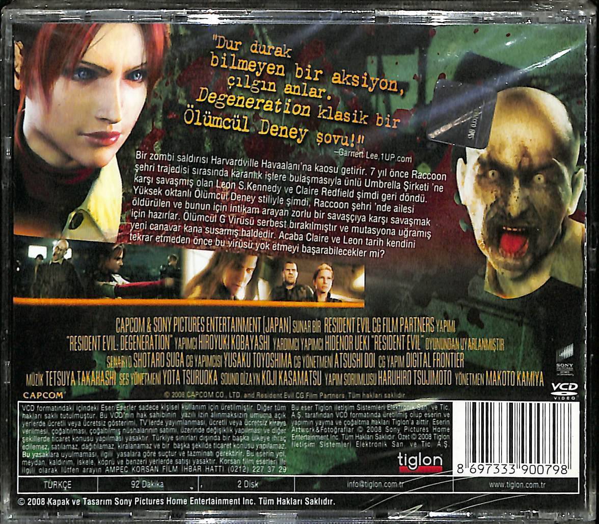 Ölümcül Deney VCD Film VCD14421 - 2