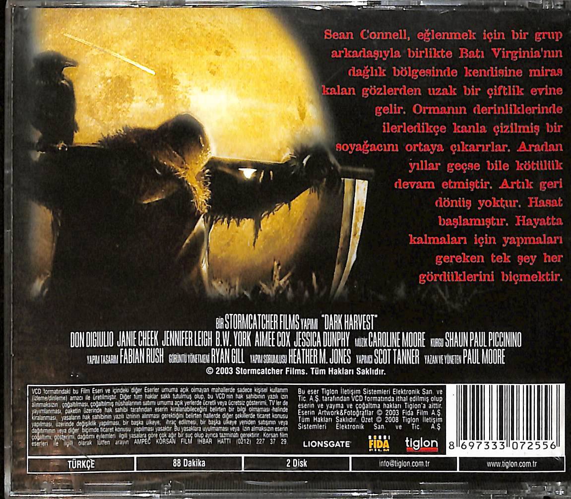 Ölümcül Hasat VCD Film (İkinci El) VDC25979 - 2