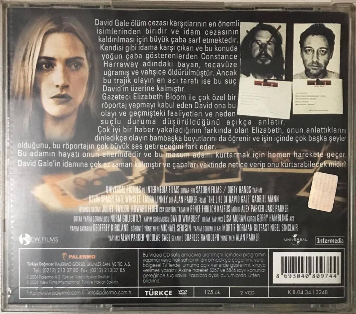 Ölümle Yaşam Arasında VCD Film VCD5542 - 2