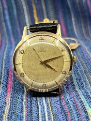 Omega 18 Ayar Kurmalı Erkek Kol Saati SAA144 - 2