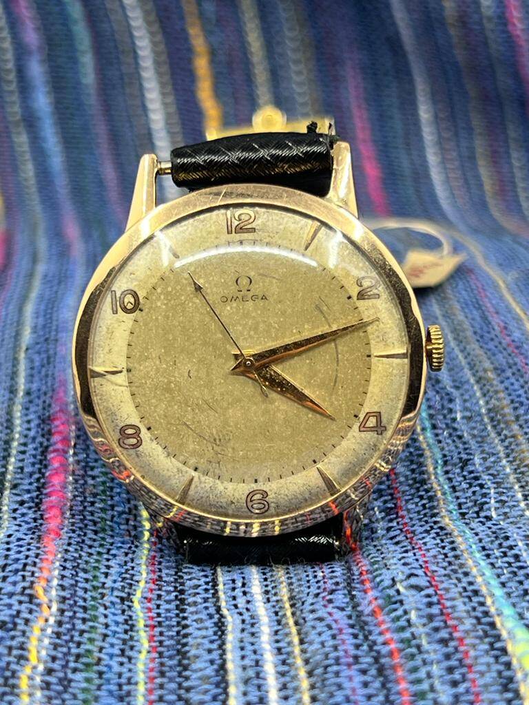 Omega 18 Ayar Kurmalı Erkek Kol Saati SAA144 - 2