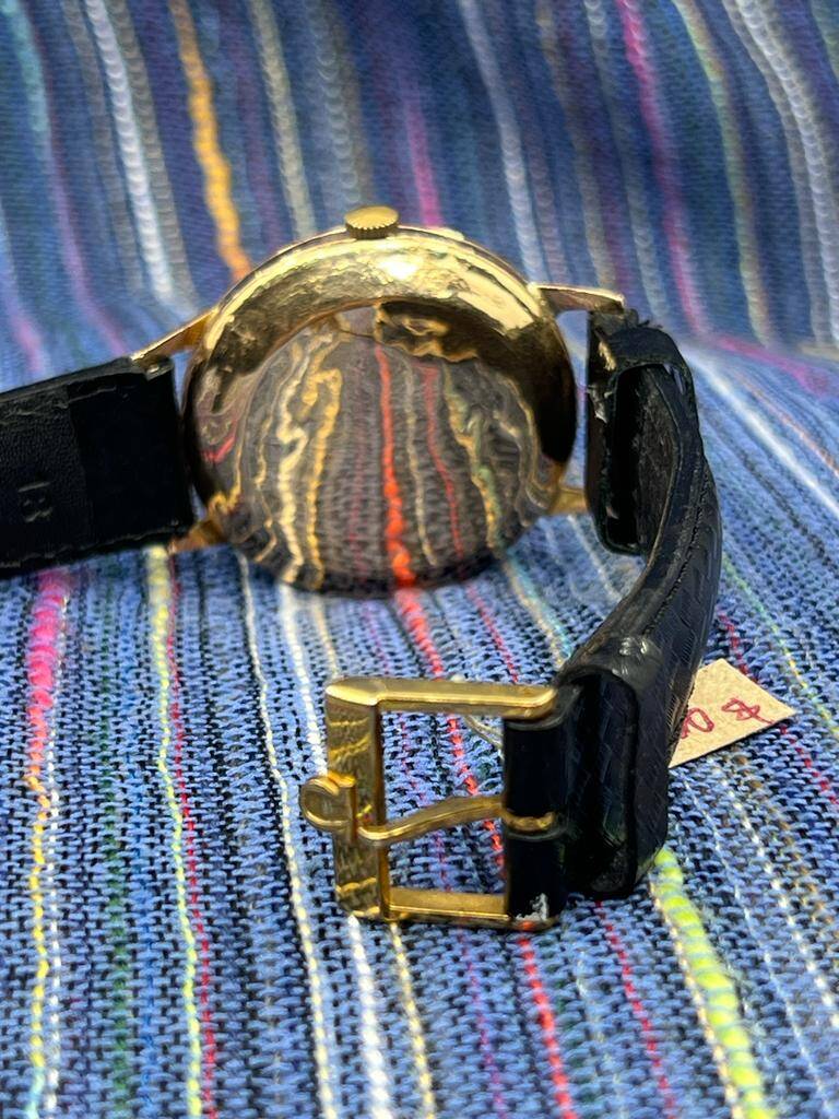 Omega 18 Ayar Kurmalı Erkek Kol Saati SAA144 - 6
