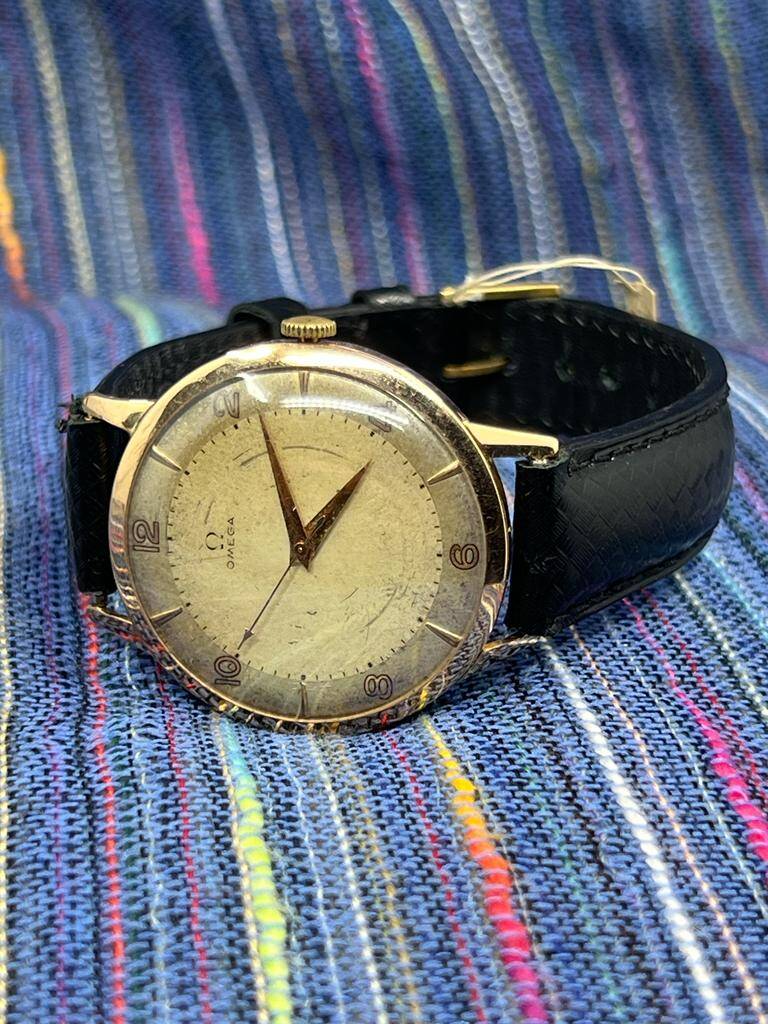 Omega 18 Ayar Kurmalı Erkek Kol Saati SAA144 - 5