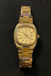 OMEGA Seamester 14 Ayar Altın Kaplama Otamatik Bayan Kol Saati SAA146 - 1