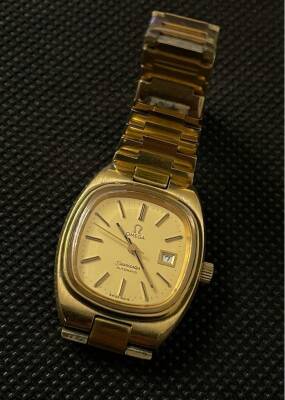 OMEGA Seamester 14 Ayar Altın Kaplama Otamatik Bayan Kol Saati SAA146 - 2