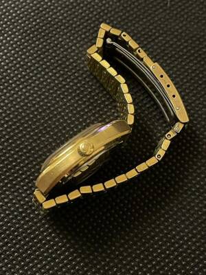 OMEGA Seamester 14 Ayar Altın Kaplama Otamatik Bayan Kol Saati SAA146 - 3