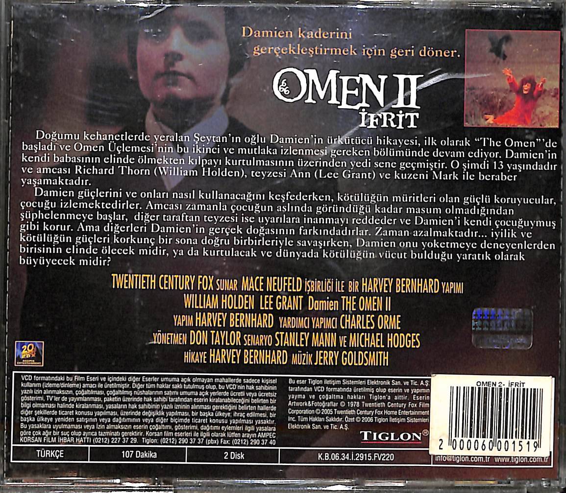 Omen 2 : Ifrit – Damien: Omen II (1978) Orijinal VCD Film VCD28499 - 2