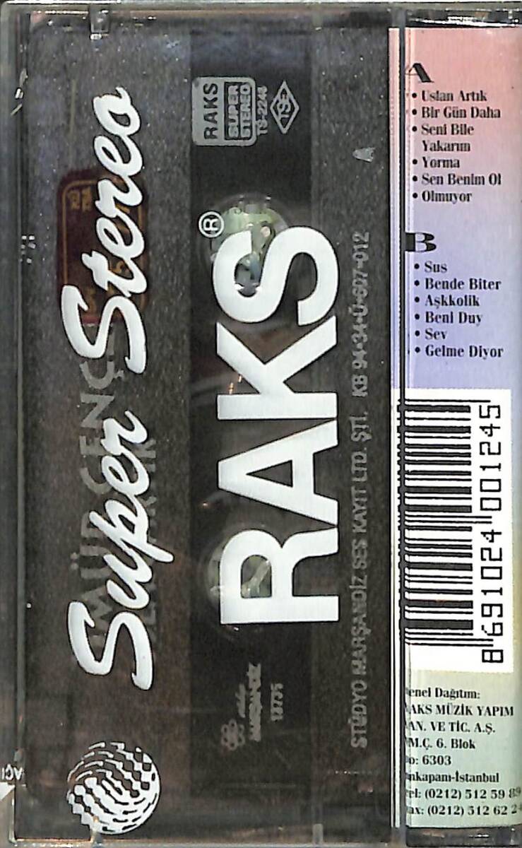 Ömür Gençel - Uslan Artık Kaset (Sıfır) KST26876 - 2