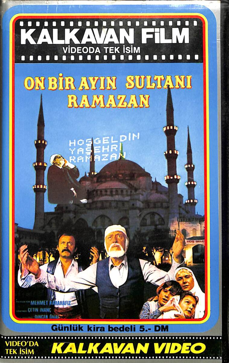 On Bir Ayın Sultanı Ramazan – Orijinal VHS Kaset (İkinci El) * Kalkavan Video - Mehmet Karahafız, Çetin İnanç, Dinçer Önal - Dini Film * VHS47 - 1
