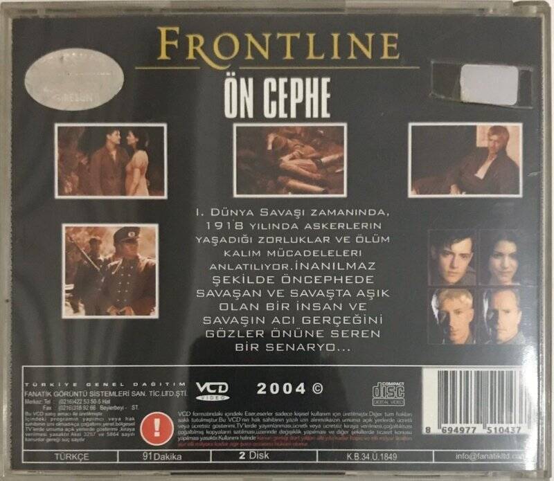 Ön Cephe VCD Film VCD6645 - 2