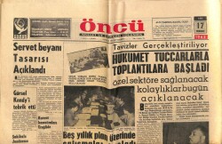 Öncü Gazetesi 27 Temmuz 1962 - Cezayirli Kumandanlar Gizli Bir Toplantı Yaptı GZ66019 - 1