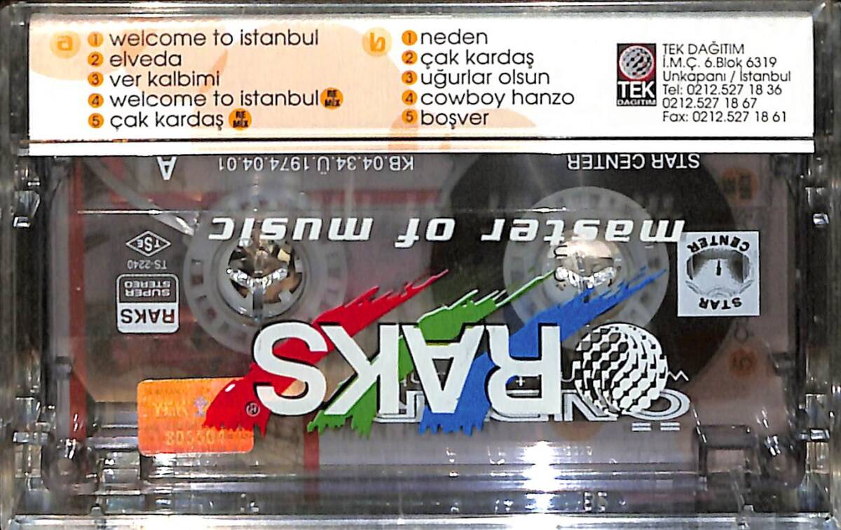 Önder - Welcome To İstanbul Kaset (Sıfır) KST26878 - 2