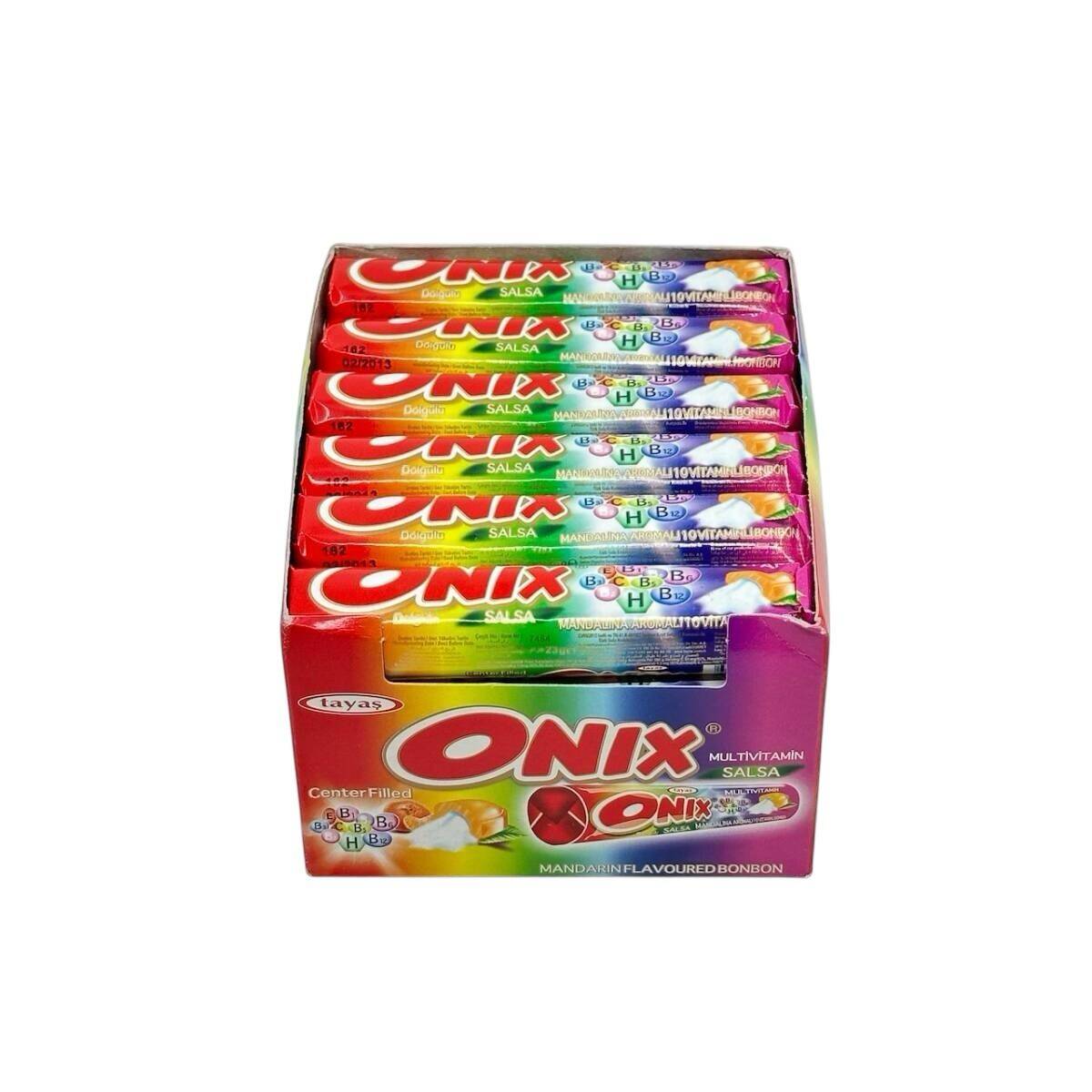 Onix (Tayaş) Mandalina Aromalı 10 Vitaminli Bonbon Şeker AOB4334 (N) - 5