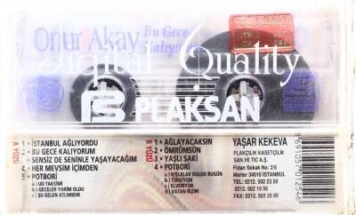 Onur Akay - Bu Gece Kalıyorum Kaset KST4540 - 2