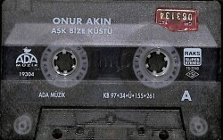 Onur Akın - Aşk Bize Küstü Kaset (İkinci El) KST27806 - 1