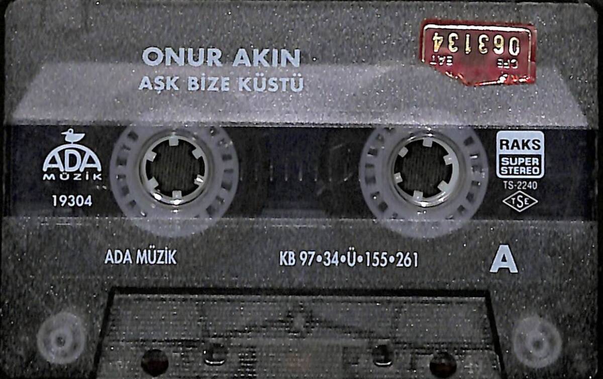 Onur Akın - Aşk Bize Küstü Kaset (İkinci El) KST27806 - 1