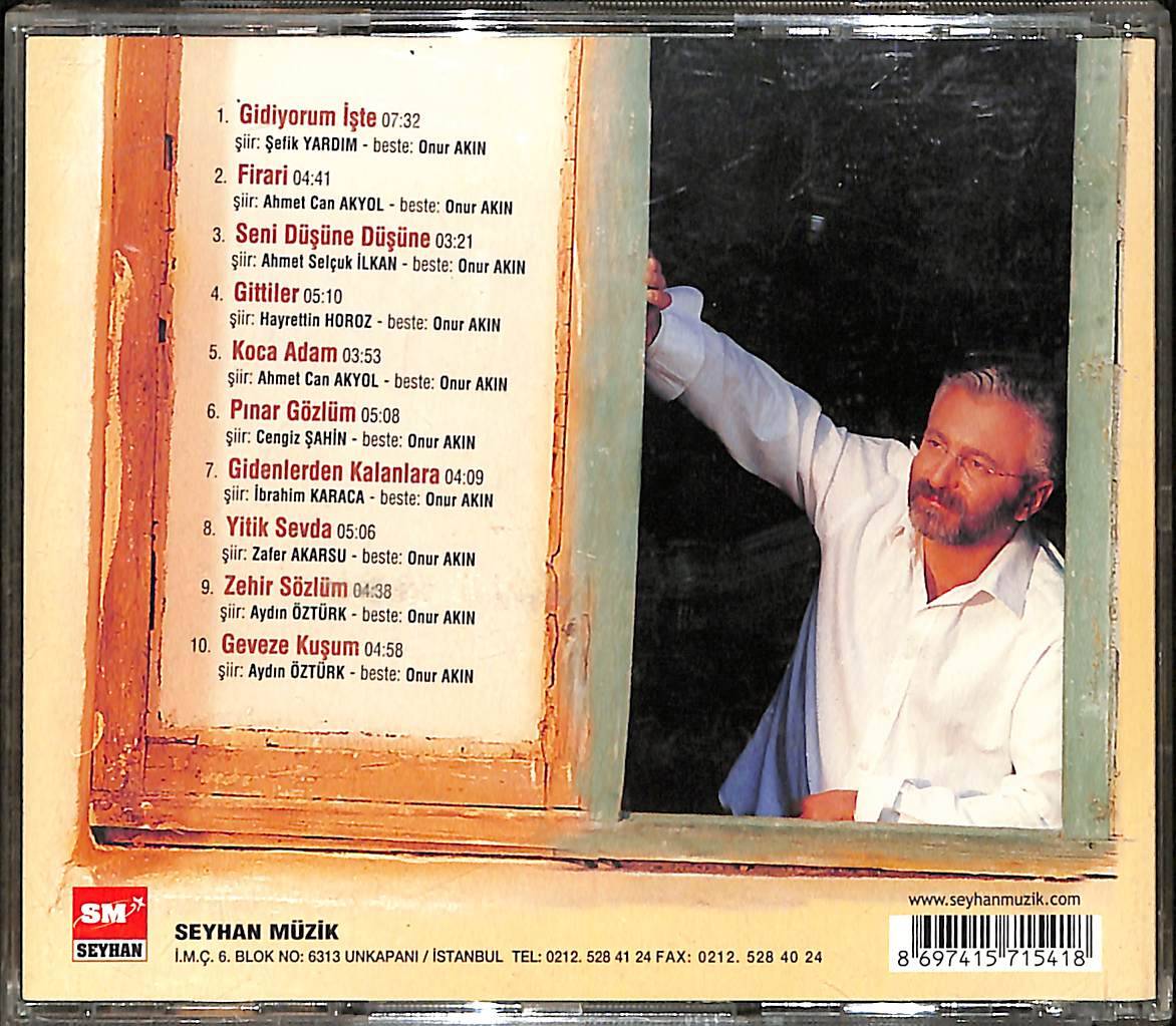 Onur Akın - Firari (İkinci El) CD5190 - 2