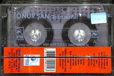 Onur Şan - Aşkın Mavisi Kaset (İkinci El) KST18084 - 2