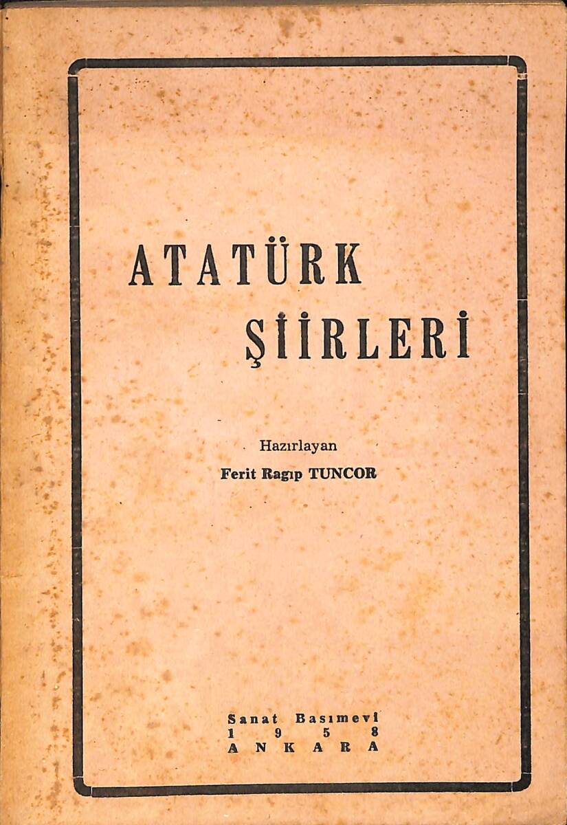 Atatürk Şiirleri ( İmzalı ) NDR93866 - 1
