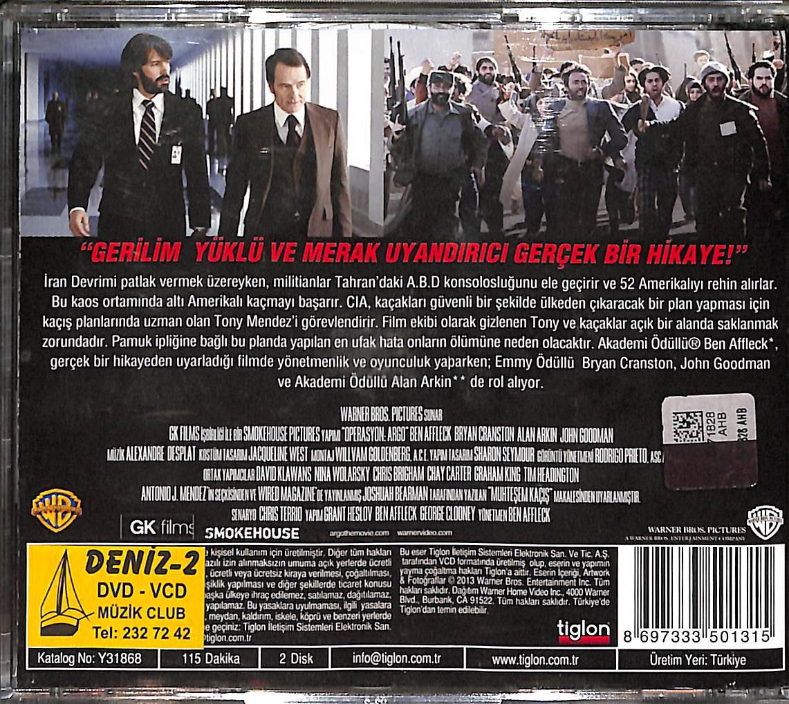 Operasyon: Argo – Argo (2012) Orijinal VCD Film VCD28602 - 2