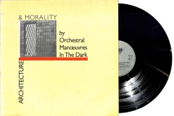 Orchestral Manoeuvres In The Dark - Architecture And Morality (Almanya Baskı) LP PLAK (10/8.5) PLK25977 - 1