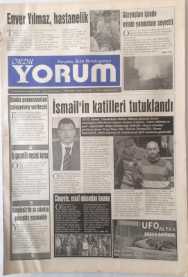Ordu Yorum Gazetesi 23 Mart 2007 - Tmo 161 Bin Ton Fındık Aldı GZ23207 - 1