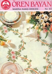 Ören Bayan Dantel Nakış Dergisi No 43 NDR79000 - Gökçekoleksiyon