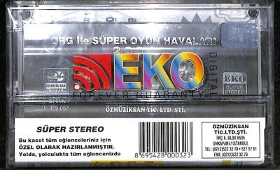 Org İle Süper Oyun Havaları - 2001 Kaset (Sıfır) KST20461 - 2
