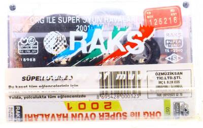 Org İle Süper Oyun Havaları - 2001 Kaset (Sıfır) KST4806 - 2