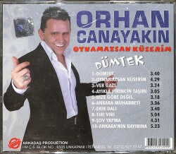 Orhan Canayakın - Düm Tek CD (İkinci El) CD4734 - 2