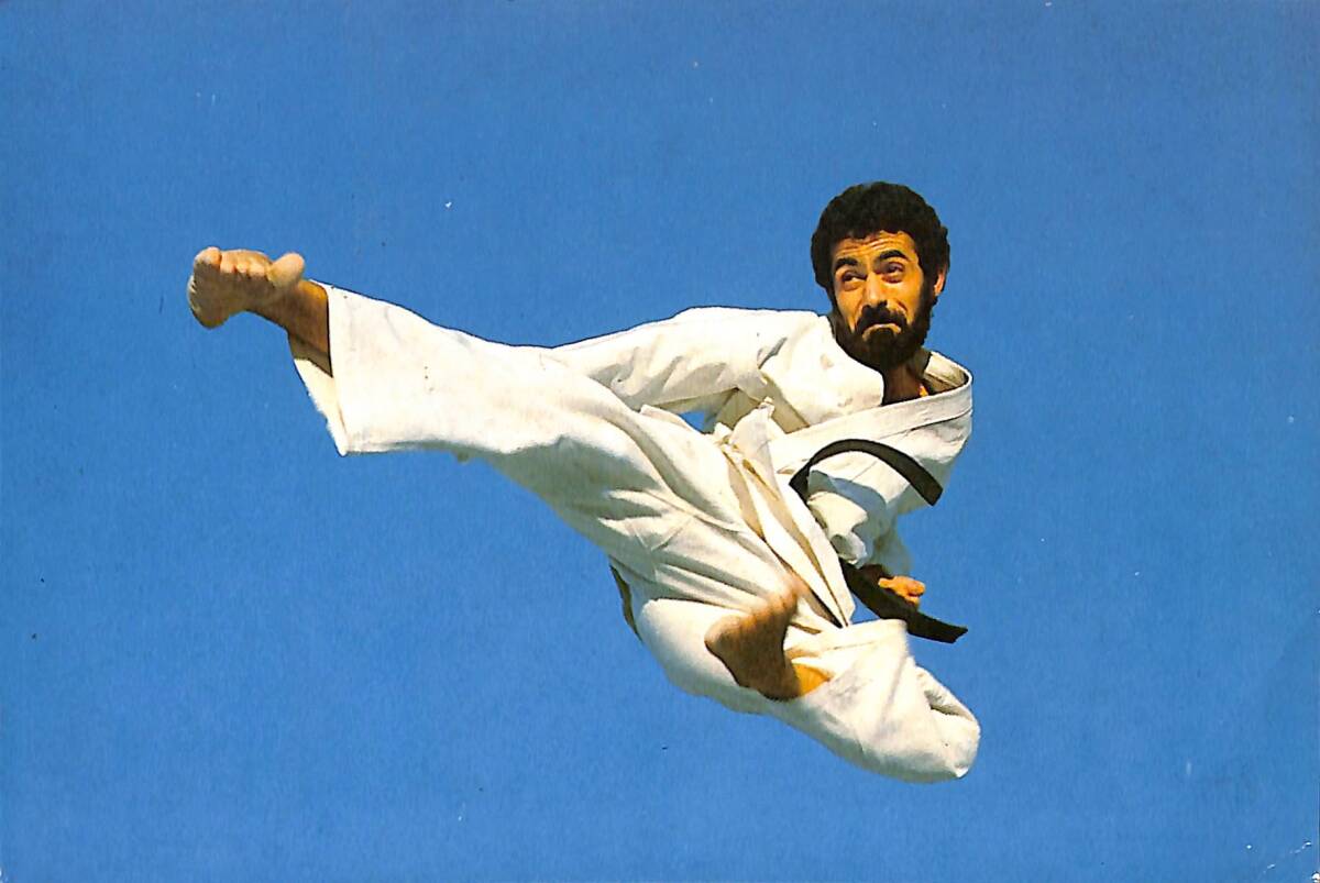Orhan Doğan 3 Dan Karete Kartpostal (Küçük Boy) KRT23820 - 1