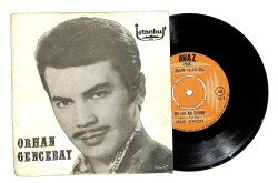 Orhan Gencobay - Her Gece Kan İçiyorum / Aşkın Beni Kör Etti PLAK (10/8) PLAĞIN HER İKİ YÜZÜ AYNI BASKI PLK25733 - Gökçekoleksiyon