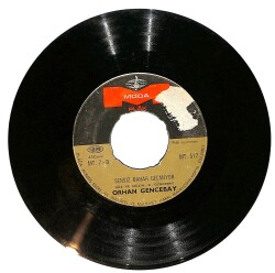 Orhan Gencebay - Başa Gelen Çekilir / Sensiz Bahar Olmuyor Plak (10/6.5) PLK26183 - 1
