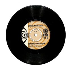 Orhan Gencebay - Batsın Bu Dünya - Sevmenin Zamanı Yok 45'lik Plak (10/7.5) PLK27108 - 2