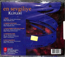 En Sevgiliye Klipleri CD İkinci El CD5904 - 2