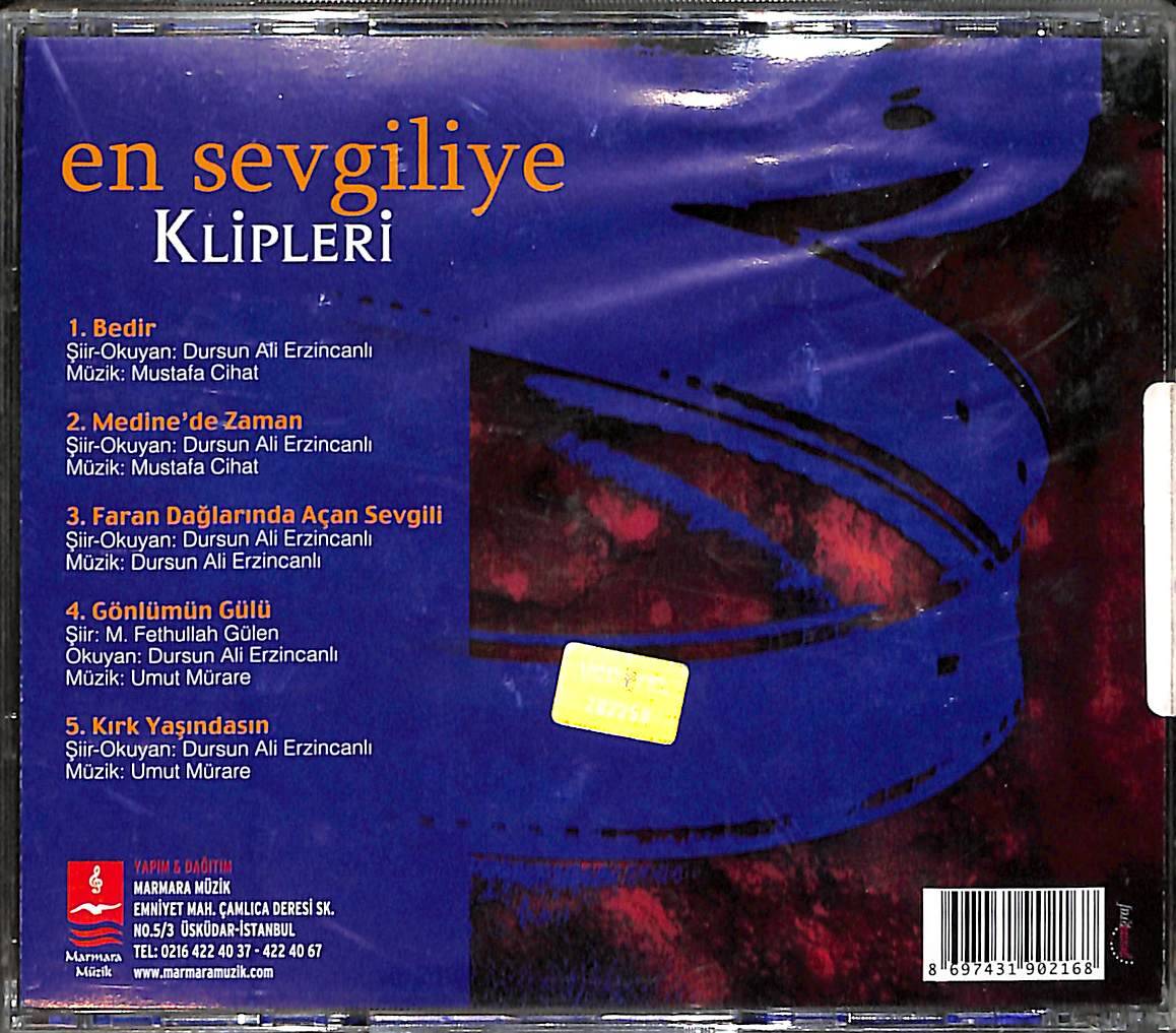 En Sevgiliye Klipleri CD İkinci El CD5904 - 2