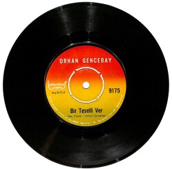 Orhan Gencebay - Bir Teselli Ver / Yorgun Gözler Plak (10/6.5) PLK26165 - 2