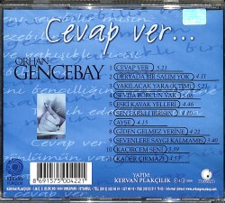Orhan Gencebay - Cevap Ver CD (İkinci El) CD3591 - 2