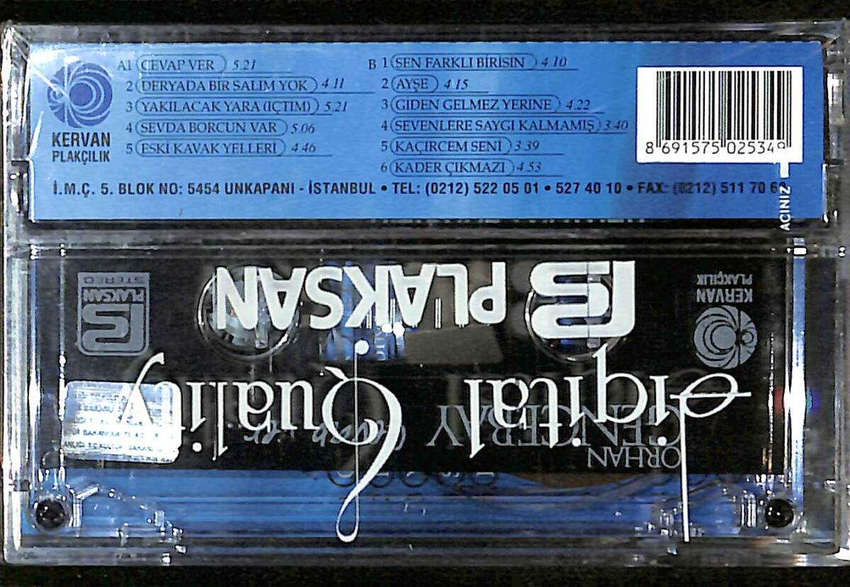 Orhan Gencebay - Cevap Ver Kaset (Sıfır) KST28207 - 2