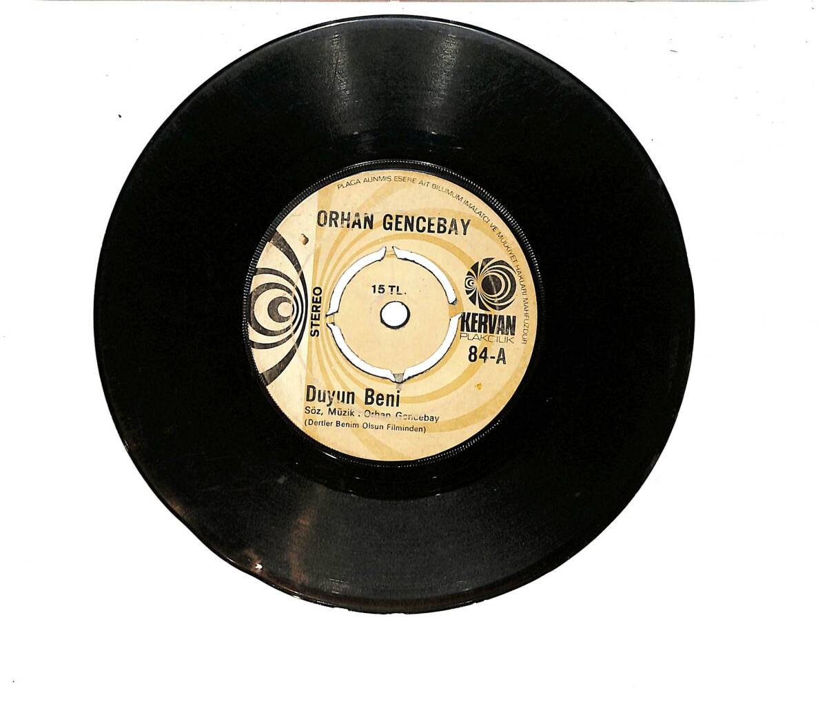 Orhan Gencebay – Duyun Beni & Aşkımızın Duası Plak (10/5.5) PLK26786 - 1