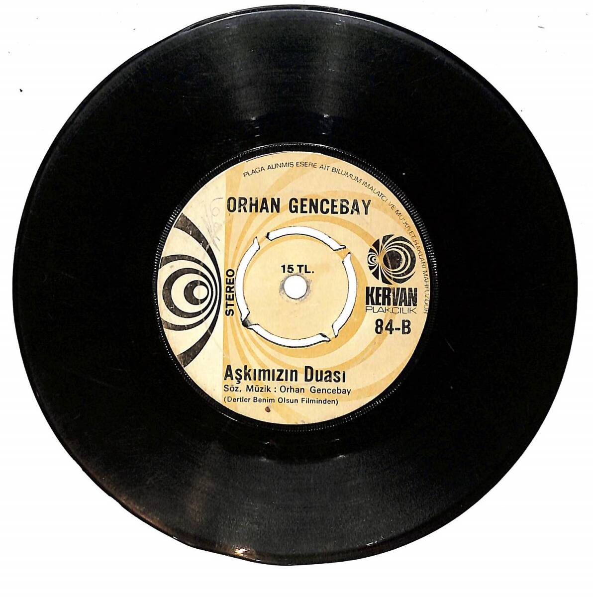 Orhan Gencebay – Duyun Beni & Aşkımızın Duası Plak (10/5.5) PLK26786 - 2