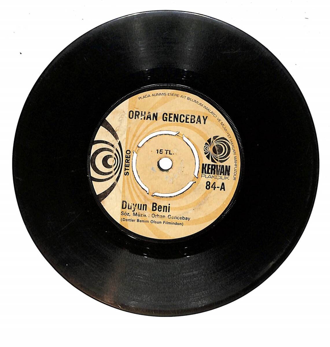 Orhan Gencebay – Duyun Beni & Aşkımızın Duası Plak (10/5.5) PLK26787 - 1